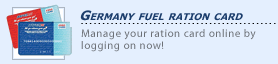 Germany Fuel Ration Card