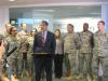 U.S. Senator Brown presents Ohio servicemembers with tickets to inauguration 