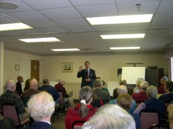 Senator Carper holds a town hall meeting in Dover