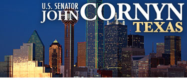 United States Senator John Cornyn, Texas