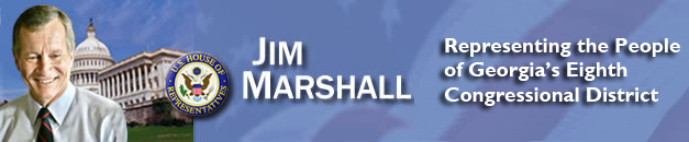 Jim Marshall, Representing the People of Georgia's Eigth District