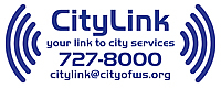 City Link - your link to city services 727-8000