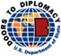 Doors to Diplomacy logo.