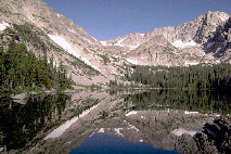 Wild Basin Area, Thunder Lake, Rocky Mountain National Park. Courtesy NPS.