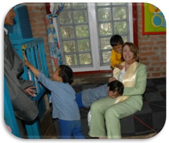 Speaker Pelosi with meeting with some young Tibetans