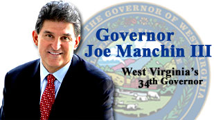 Governor Joe Manchin III, West Virginia's 34th Governor