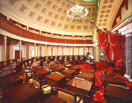 The Old Senate Chamber Viewed from the South