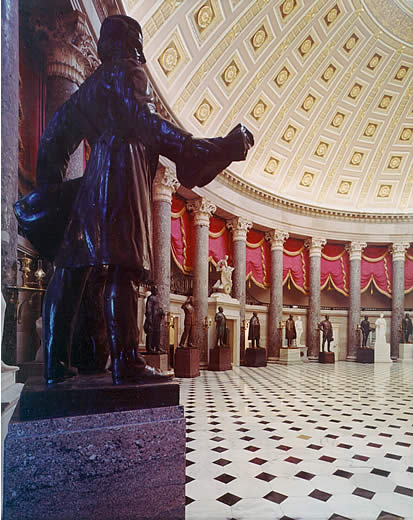 National Statuary Hall Viewed from the Southwest