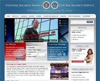 Picture of New NSA Web Site