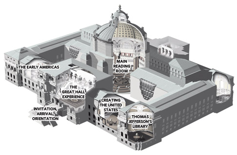 Diagram of the Jefferson Building