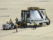 NASA's first Orion full-scale abort flight test crew module