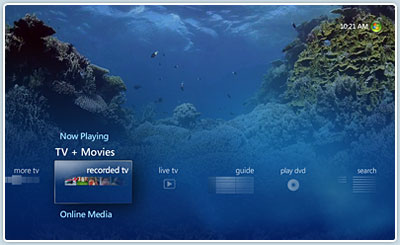 Windows Vista Ultimate with Windows Media Center lets you manage movies, music, TV and more from a single interface.