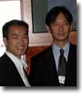Andrew Leung and Eisaburo Itakura at the LHC