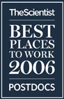 NIDDK Ranks High in Top Places for Postdocs to Work logo