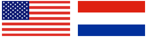 U.S. and Netherlands flags