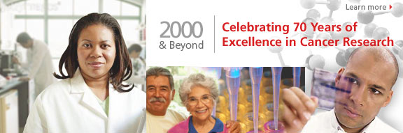 Celebrating More Than 70 Years of Excellence in Cancer Research.
