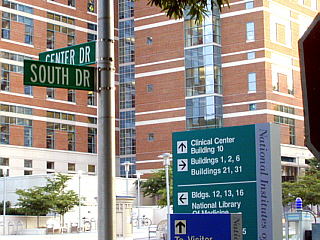 Clinical Center Sign