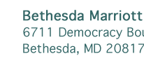 Bethesda Marriott Suites, 6711 Democracy Boulevard, Bethesda, MD 20817
