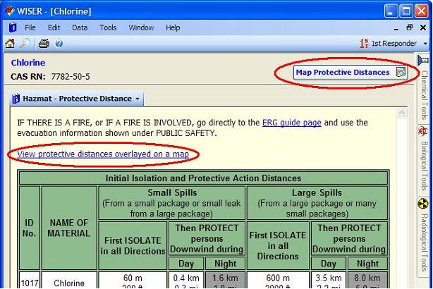 Find Protective Distance Data
