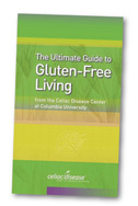 Picture of the cover of the publication, 'The Ultimate Guide to Gluten-Free Living'