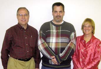 IMS Project Managers (L to R): David Roney, Dave Annett, and Janis Beach