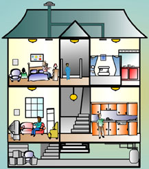 Tox Town inside view of home - 3"x3.5" @300dpi - 243 KB