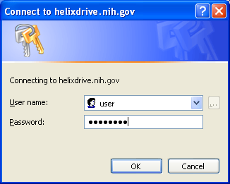 Helix login and password