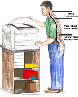 man with a copier