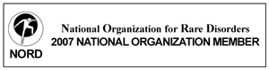 NADF is a member of the National Organization for Rare Disorders - Click to view the NORD website