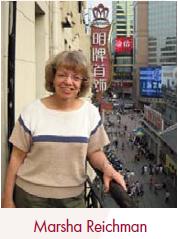 Marsha Reichman in China