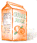Image of a carton of juice.