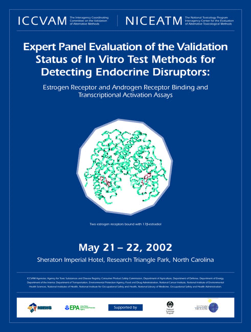 Poster for May 2002 Expert Panel Evaluation of In Vitro Test Methods for Detecting Endocrine Disruptors