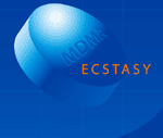 Picture of Pill with word Ecstasy written on it