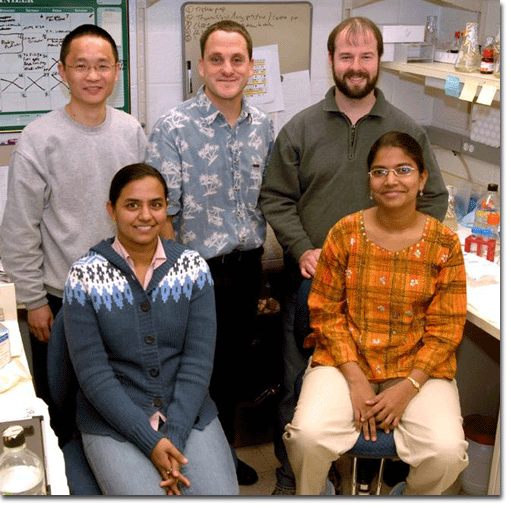 Photo of Dr. Robert Brosh, Jr. and members of the Section on DNA Helicases