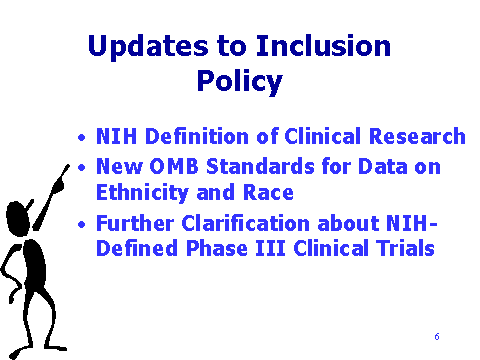 Updates to Inclusion Policy