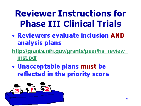 Reviewer Instructions for Phase III Clinical Trials