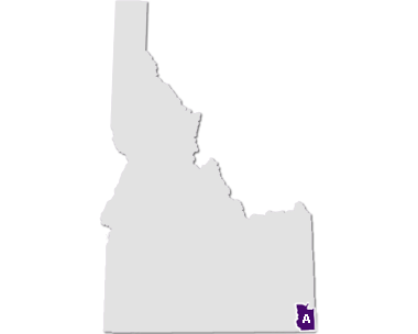 Map of Idaho