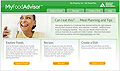 Image of ADA’s MyFoodAdvisor™ website