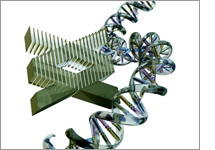 NHGRI logo with a DNA double-helix