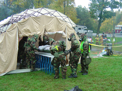 Decon tent 2