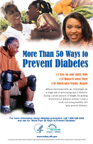 More Than 50 Ways to Prevent Diabetes Poster