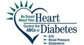 Be Smart About Your Heart Control the ABCs of Diabetes Logo