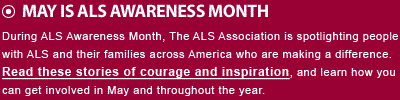 ALS Across America' Highlights ALS Awareness Month in May
