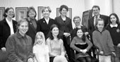Portrait of NIH staff, Rep. Connie Morella, and young people with rheumatic disease.