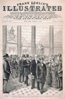 Washington, D. C.—The Electoral Contest—The United States Senators Entering the House of Representatives, with the Electoral Certificates, to Re-open the Joint Session, February 12th.