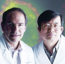 picture of Peter Choyke, M.D. and Hisataka Kobayashi, M.D., Ph. D