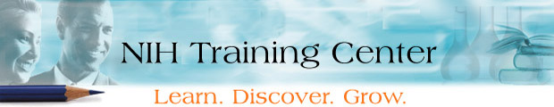 NIH Training Center Banner Graphic