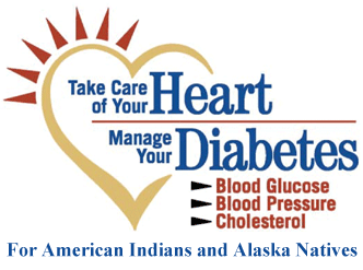 American Indian and Alaska Native Take Care of Your Heart logo