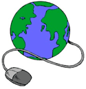 Clipart: Think globally.