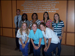 Group of 8 Summer Students in CRC 2007